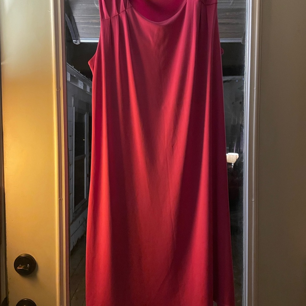 George Vibrant Pink Midi Dress